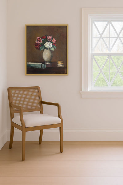 Vase of Roses