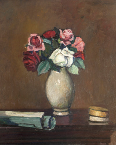 VASE OF ROSES