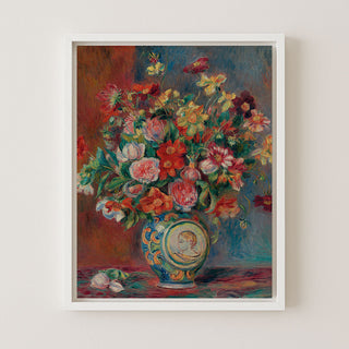 VASE WITH FLOWERS - Museum Quality Art