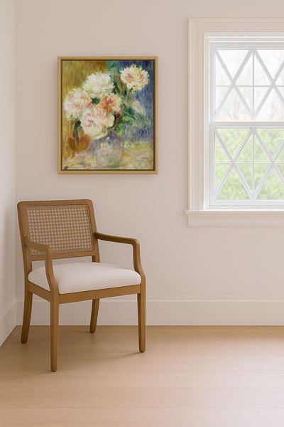 Vase With Peonies