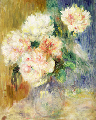 VASE WITH PEONIES