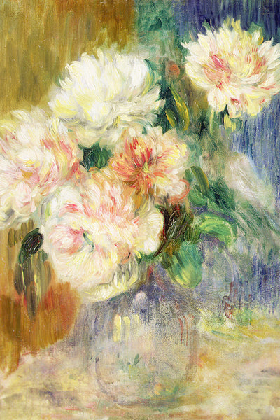 VASE WITH PEONIES