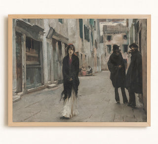 VENICE STREET - Museum Quality Art