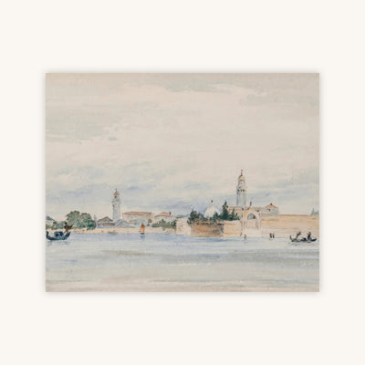 VENICE WATERCOLOR — Primary Image
