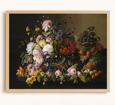 VIBRANT FLORAL - Museum Quality Art