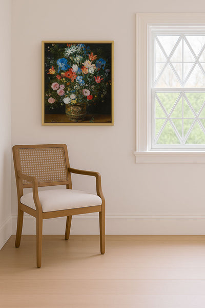 VIBRANT FLORALS - Museum Quality Art