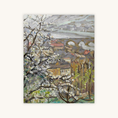 VIEW ACROSS AN ORCHARD — Primary Image