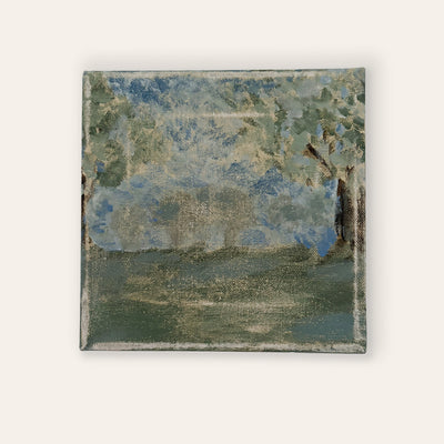 VIEW FROM HERE: Countryside - 8x8, Original Artwork