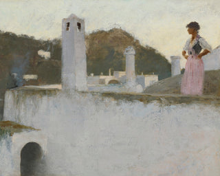 VIEW OF CAPRI - Museum Quality Art
