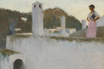 VIEW OF CAPRI - Museum Quality Art