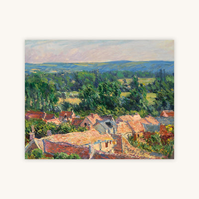 VIEW OF THE VILLAGE OF GIVERNY — Primary Image