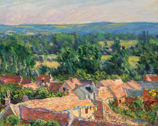 VIEW OF THE VILLAGE OF GIVERNY
