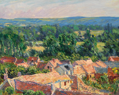 VIEW OF THE VILLAGE OF GIVERNY