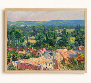 VIEW OF THE VILLAGE OF GIVERNY