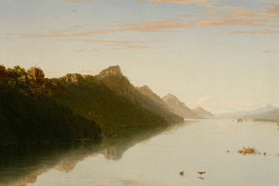 VIEW ON THE UPPER MISSISSIPPI - Museum Quality Art