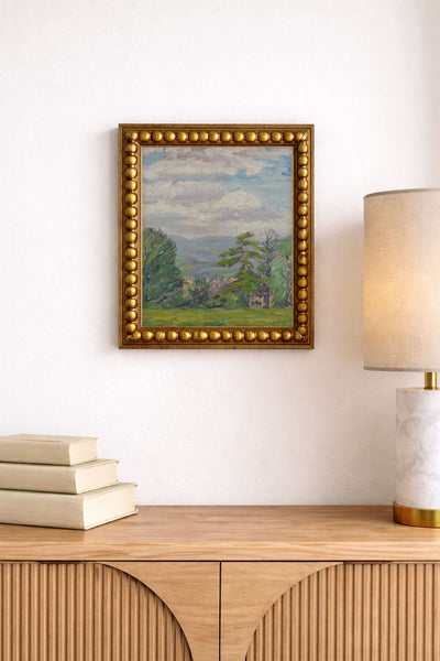 View Through Meadow and Tree, Valley Beyond
