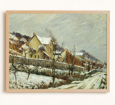 Village in the Snow