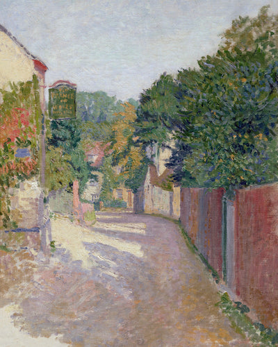 VILLAGE LANE - Museum Quality Art