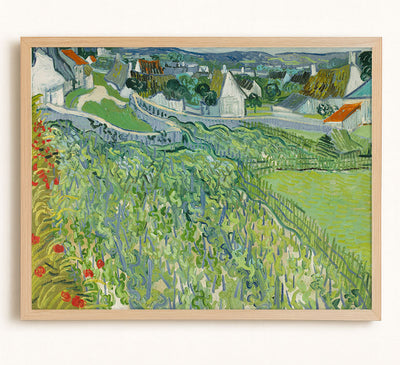 VINEYARDS AT AUVERS - Museum Quality Art