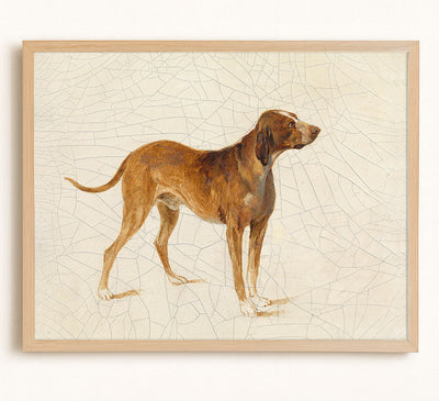 VINTAGE DOG - Museum Quality Art
