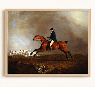 Vintage Equestrian Portrait