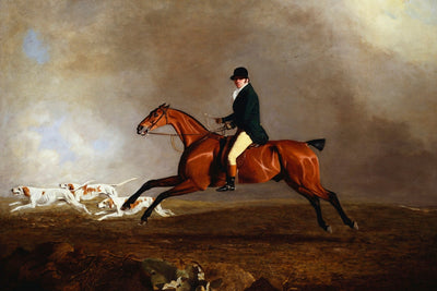 VINTAGE EQUESTRIAN PORTRAIT