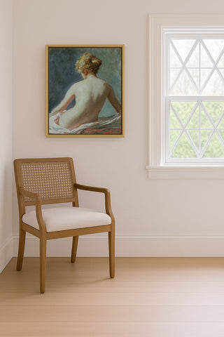 Vintage Female Nude, Back