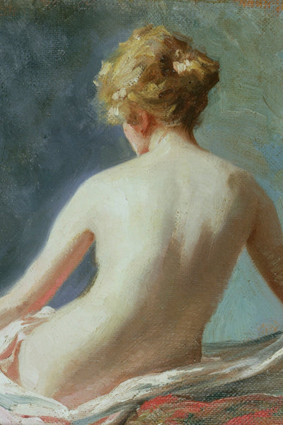 VINTAGE FEMALE NUDE, BACK
