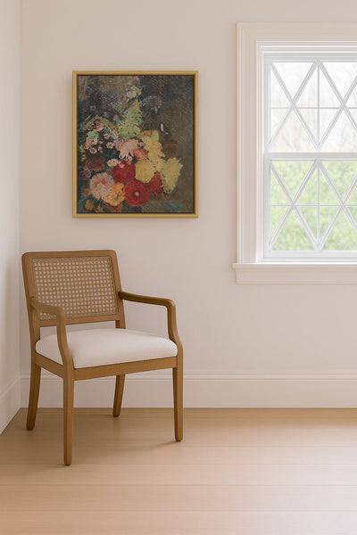 VINTAGE FLORAL - Museum Quality Art