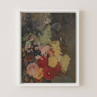 VINTAGE FLORAL - Museum Quality Art
