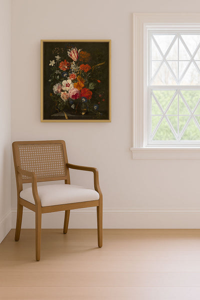 Vintage Flowers in a Vase