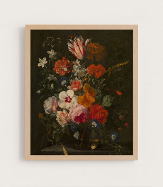 Vintage Flowers in a Vase
