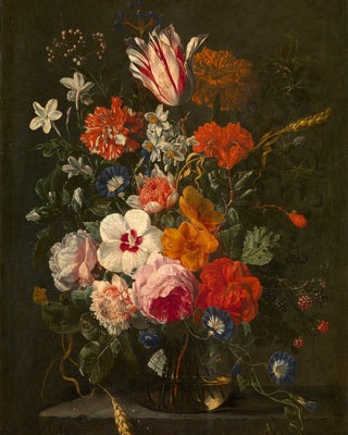 VINTAGE FLOWERS IN A VASE