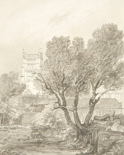 VINTAGE PENCIL SKETCH III