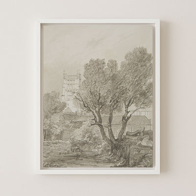 Vintage Pencil Sketch III