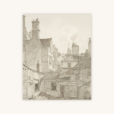 VINTAGE PENCIL SKETCH IV — Primary Image