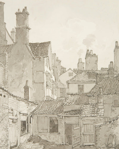 VINTAGE PENCIL SKETCH IV