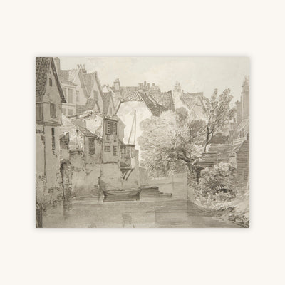 VINTAGE PENCIL SKETCH I — Primary Image