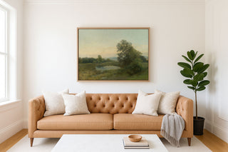 Vintage Pond Landscape