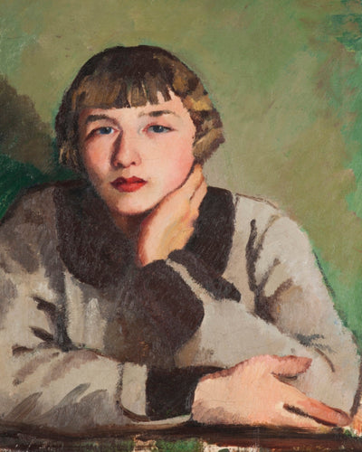 VINTAGE PORTRAIT OF A GIRL