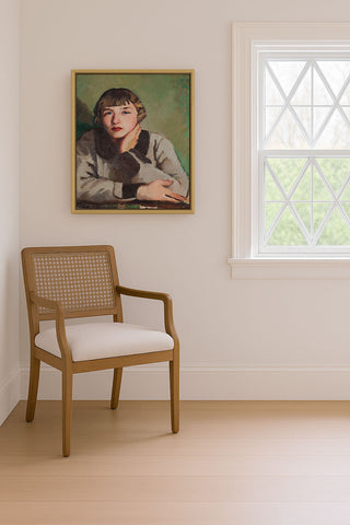 VINTAGE PORTRAIT OF A GIRL - Museum Quality Art