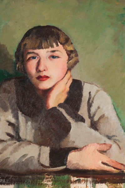 VINTAGE PORTRAIT OF A GIRL