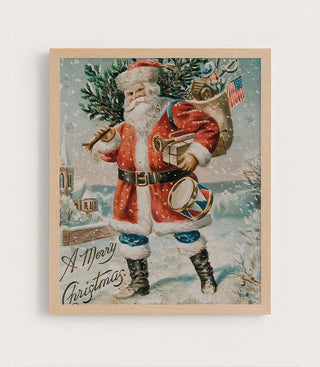 VINTAGE SANTA CLAUS - Museum Quality Art