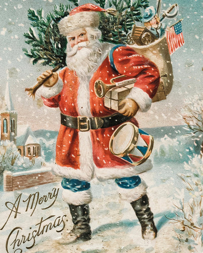 VINTAGE SANTA CLAUS