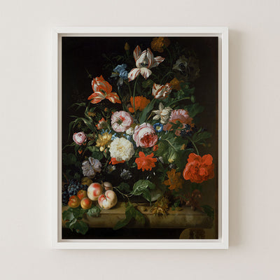 Vintage Still Life with Flowers