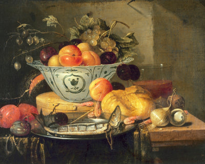 VINTAGE STILL LIFE WITH FRUIT