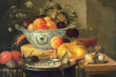 VINTAGE STILL LIFE WITH FRUIT