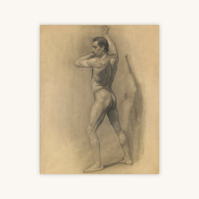 STUDY OF THE MALE FIGURE, 1875 — Primary Image