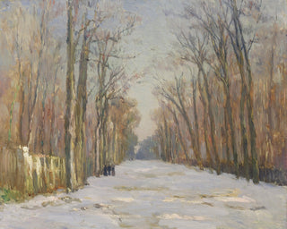 VINTAGE WINTER SCENE