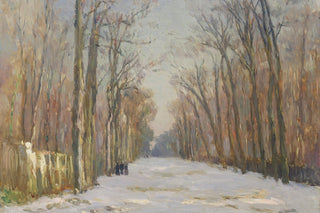 VINTAGE WINTER SCENE